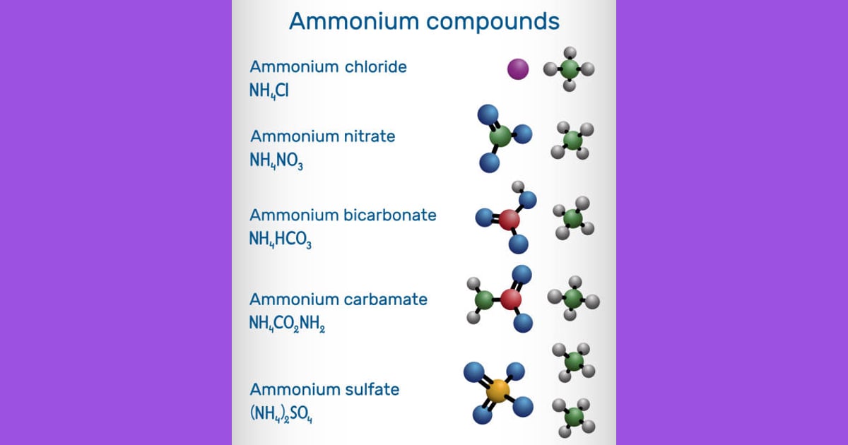 Senyawa Amonium Klorida (Sejarah, Karakteristik, Fungsi, Kegunaan Contoh) - 90+ Amonium Nitrat