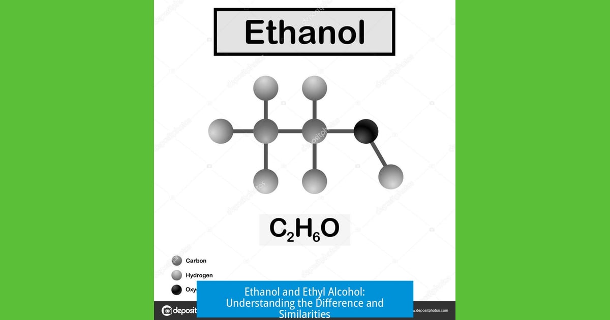Senyawa Etanol - Ethanol and Ethyl