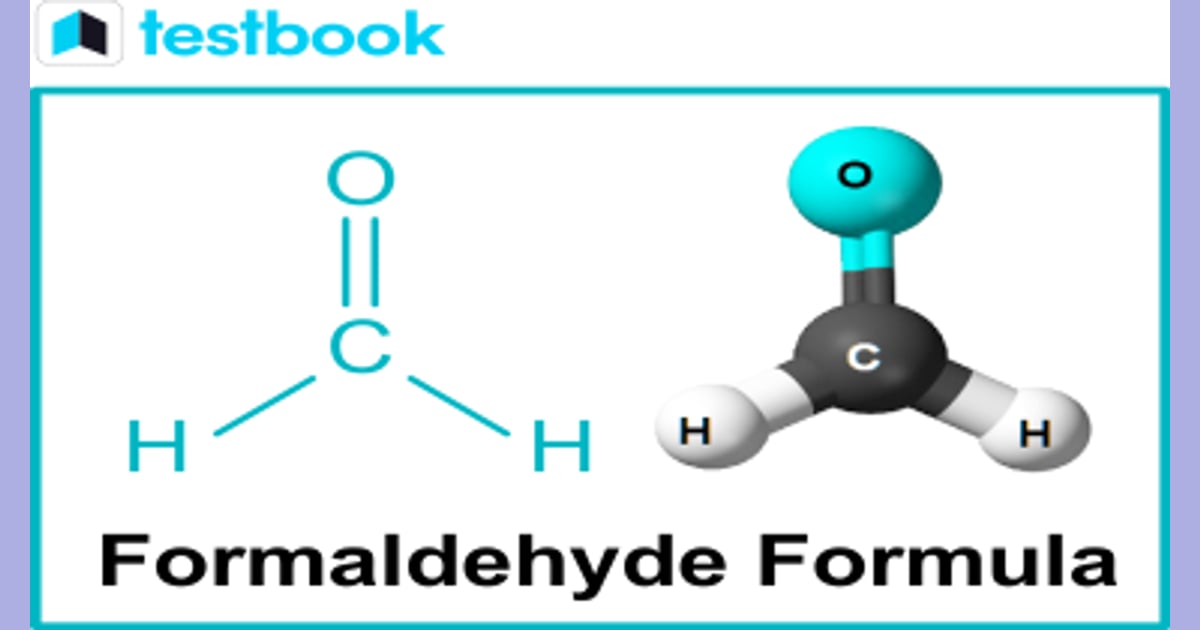 Senyawa Formaldehida - Formaldehyde Formula -