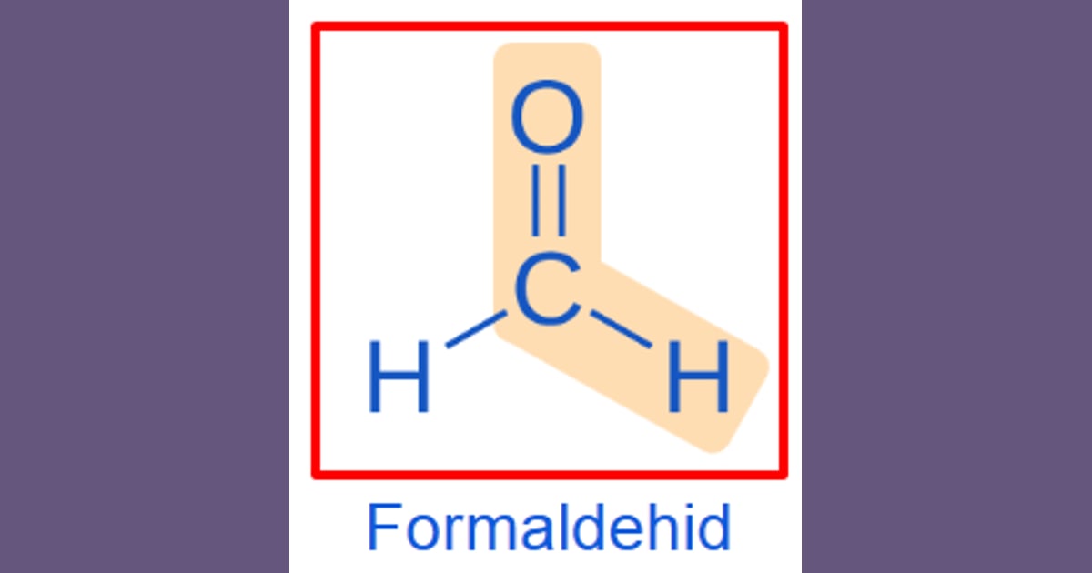 Senyawa Formaldehida - Formalin yang digunakan