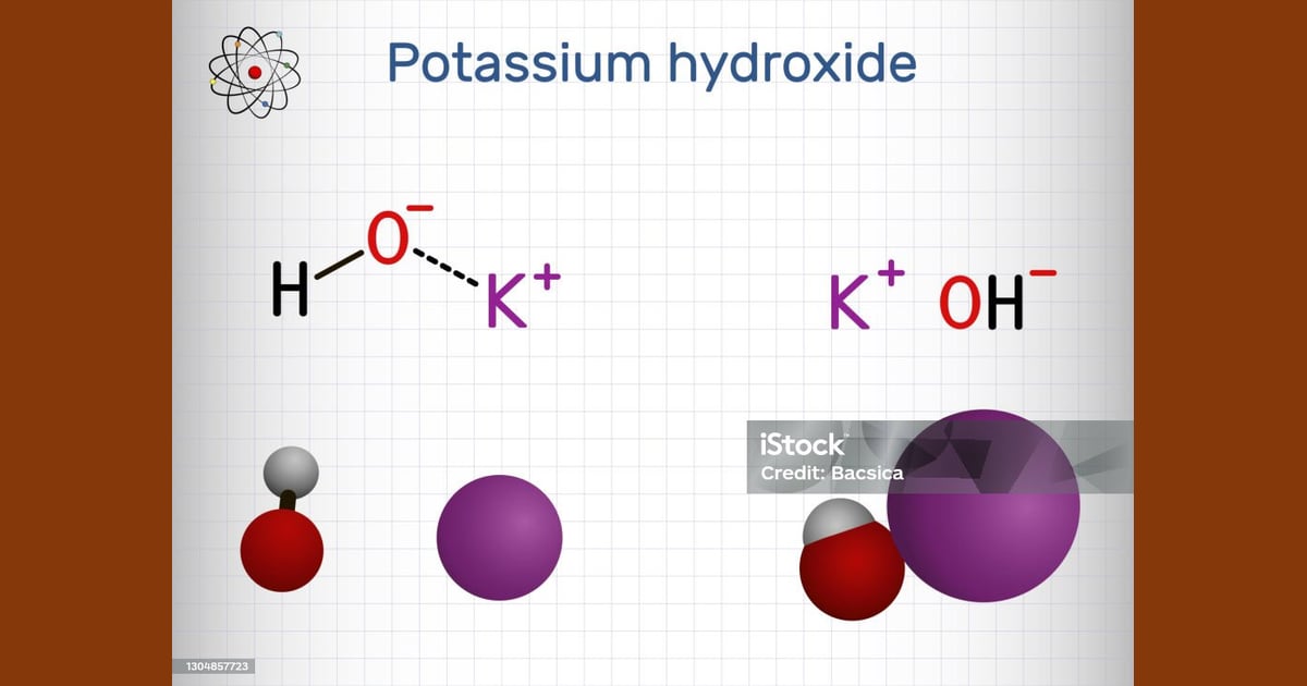 Senyawa Kalium Hidroksida - Kalium Hidroksida Potash