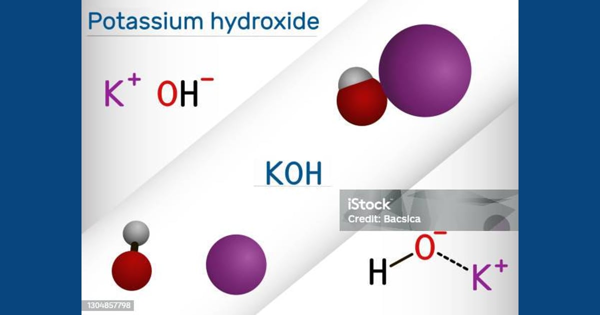 Senyawa Kalium Hidroksida - Kalium Hidroksida Potash