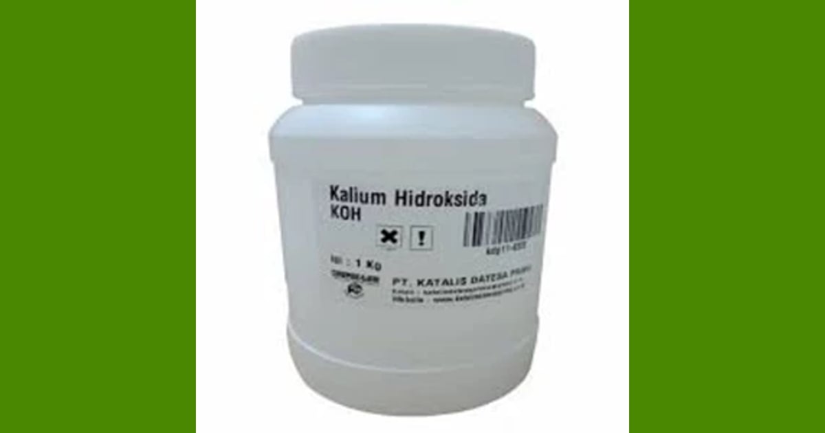 Senyawa Kalium Hidroksida - Kalium Hidroksida/Alat Laboratorium