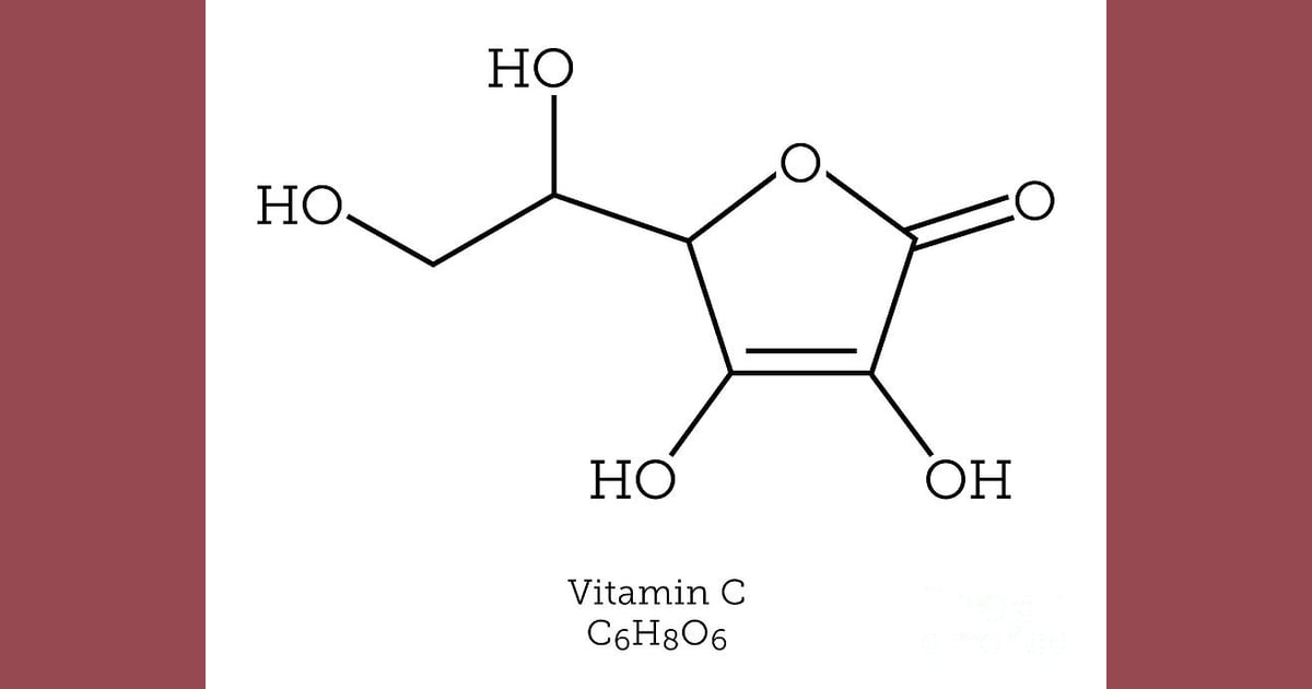 Senyawa Vitamin C (Sejarah, Karakteristik, Kegunaan  Stuktur) - Molecular Structure Of