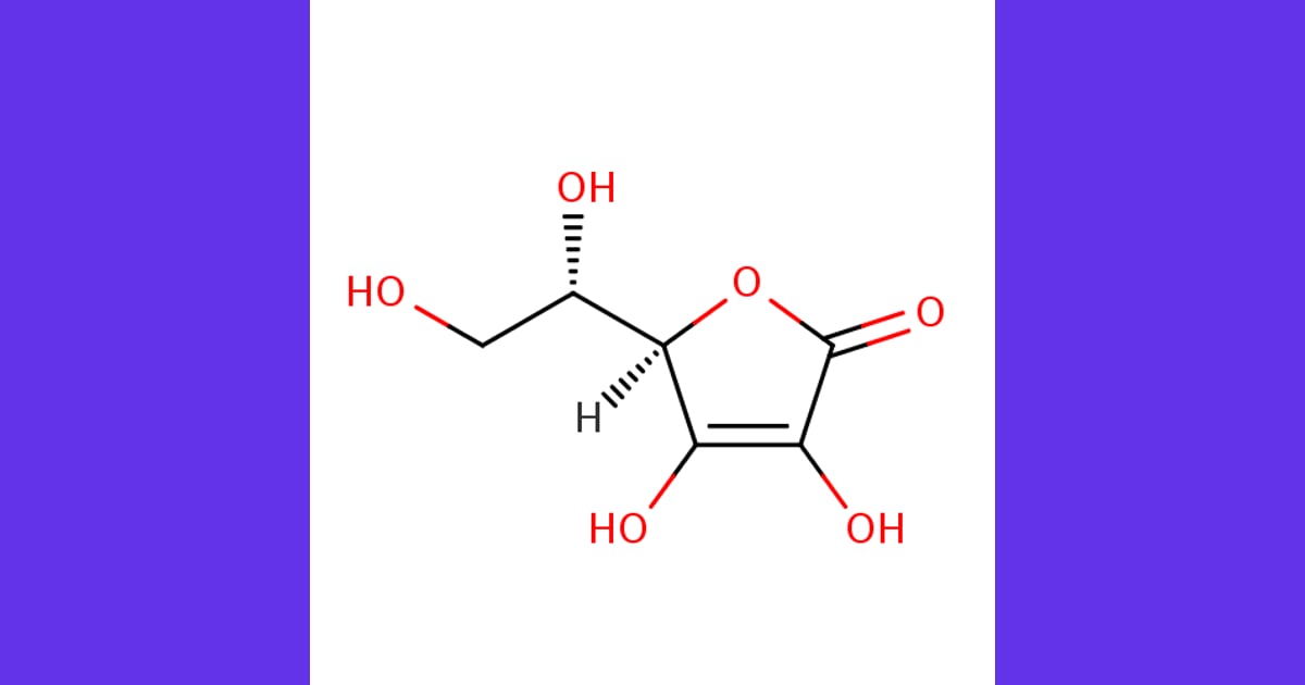 senyawa Asam askorbat (Vitamin C) - Rumus Kimia dan