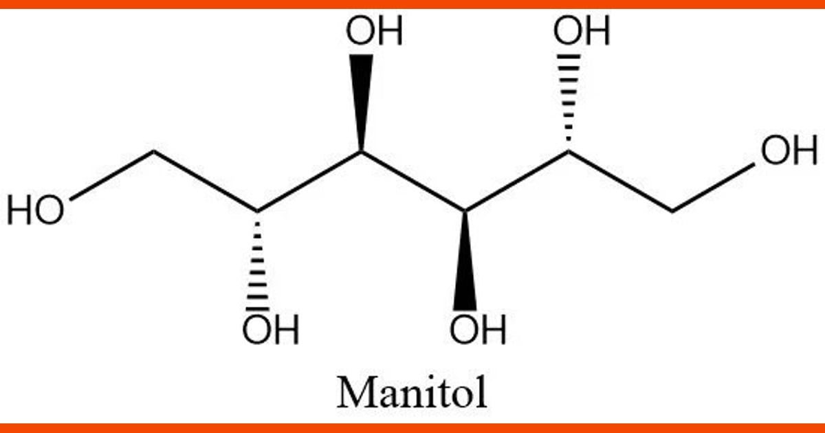 senyawa Manitol - Manitol • Compuesto